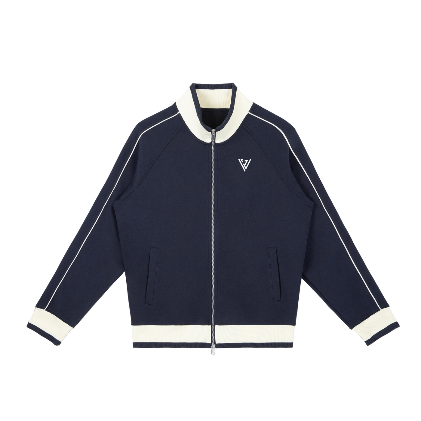 VERZYLE Piped Raglan Track Jacket