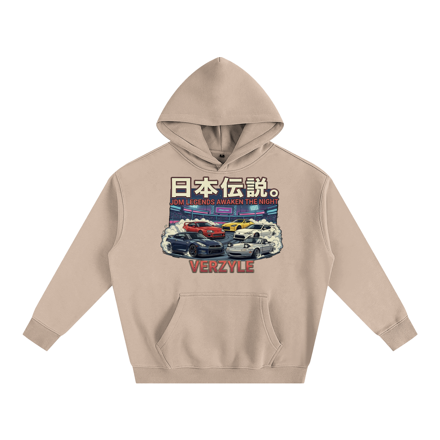 The Drift Spec Oversized Hoodie: Japanese Legends Edition