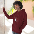 The Astral Wanderer Fleece Hoodie – Minimal Comfort, Adventurous Spirit