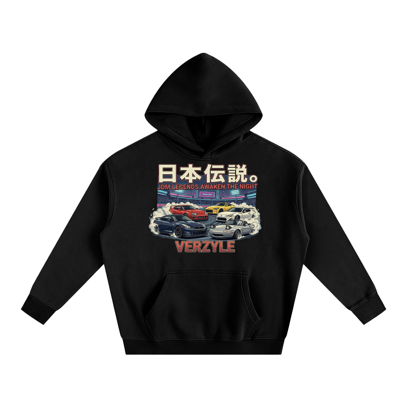 The Drift Spec Oversized Hoodie: Japanese Legends Edition