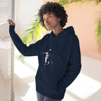 The Astral Wanderer Fleece Hoodie – Minimal Comfort, Adventurous Spirit
