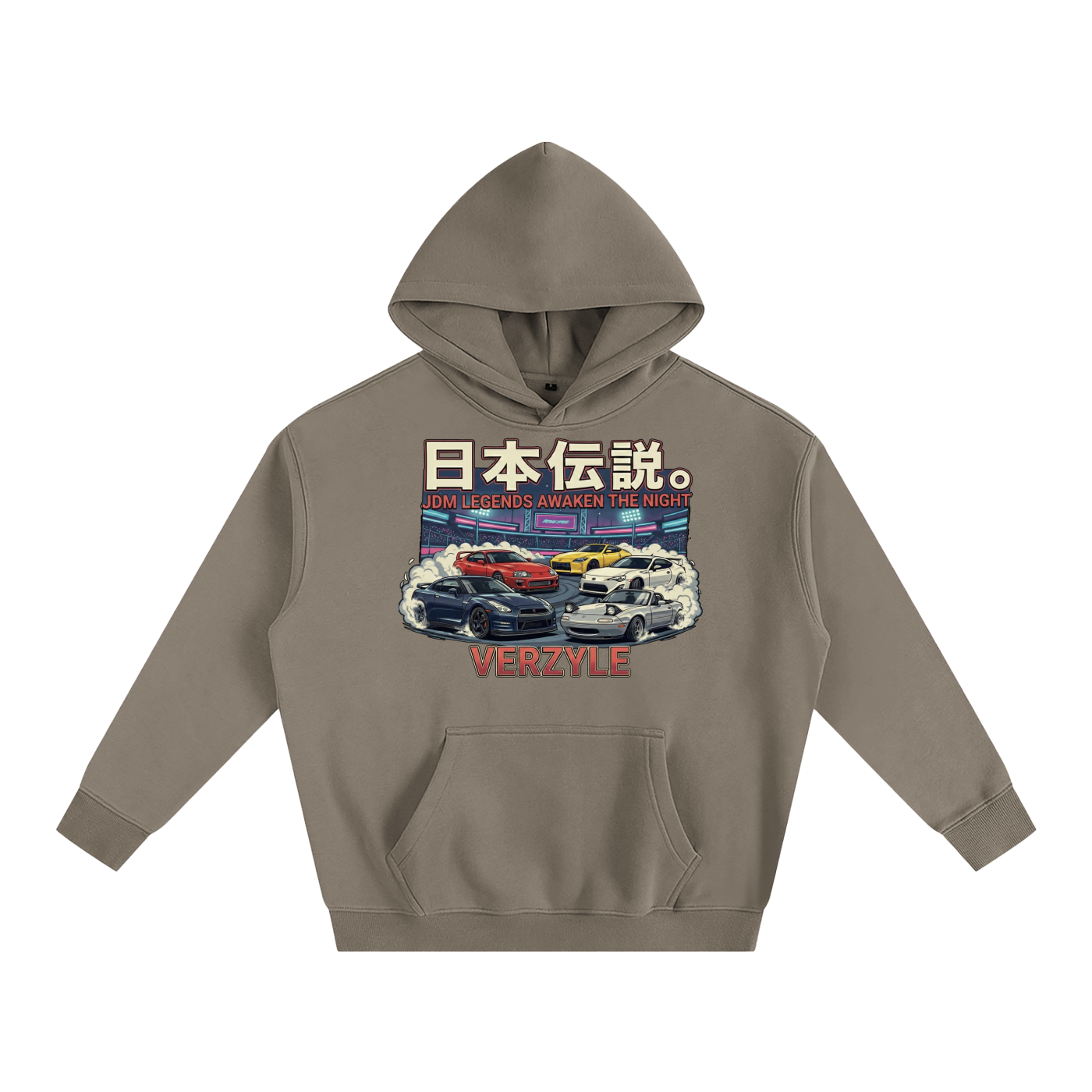 The Drift Spec Oversized Hoodie: Japanese Legends Edition