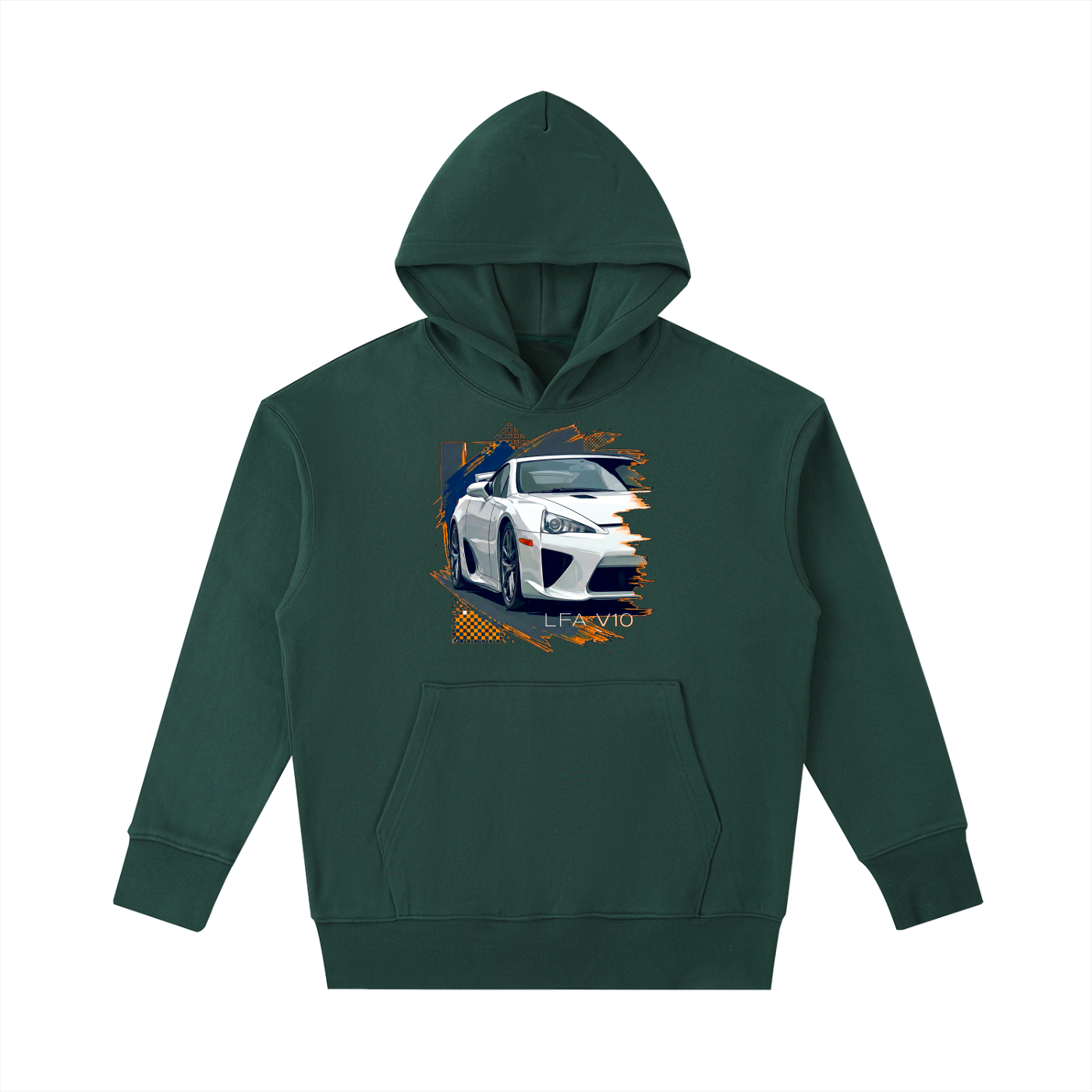The Lexus LFA V10 Masterpiece: Heavyweight Cotton Hoodie