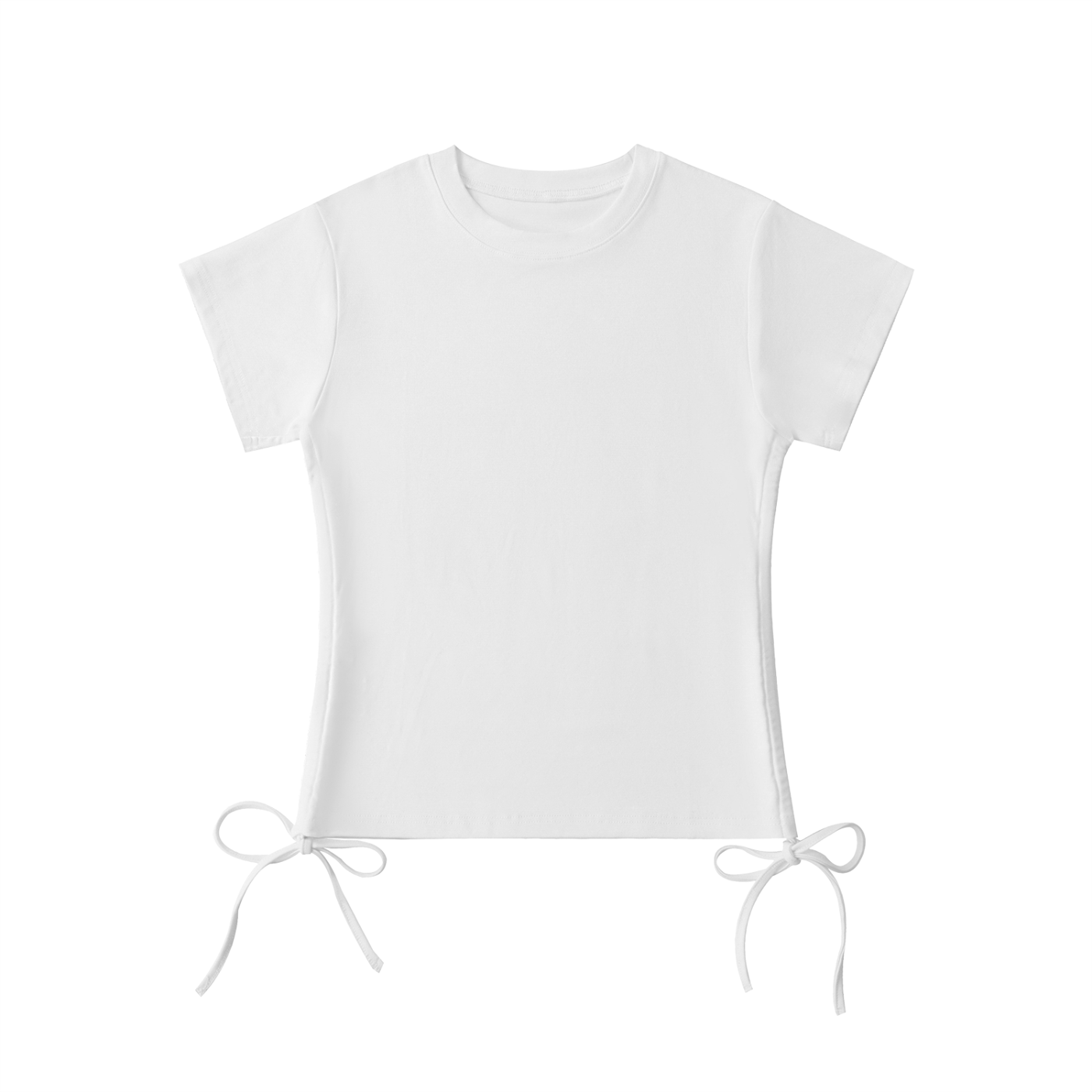 The VERZYLE Side-Tie Baby Tee