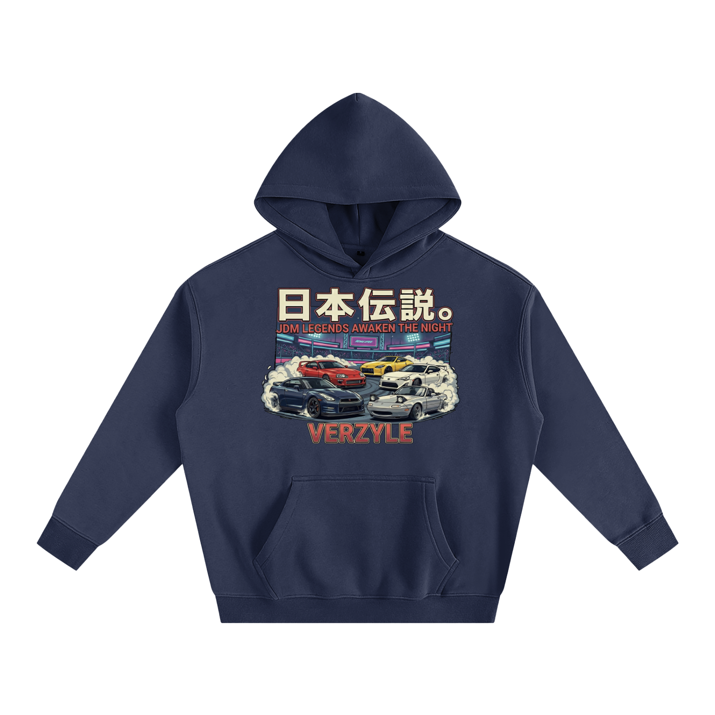The Drift Spec Oversized Hoodie: Japanese Legends Edition