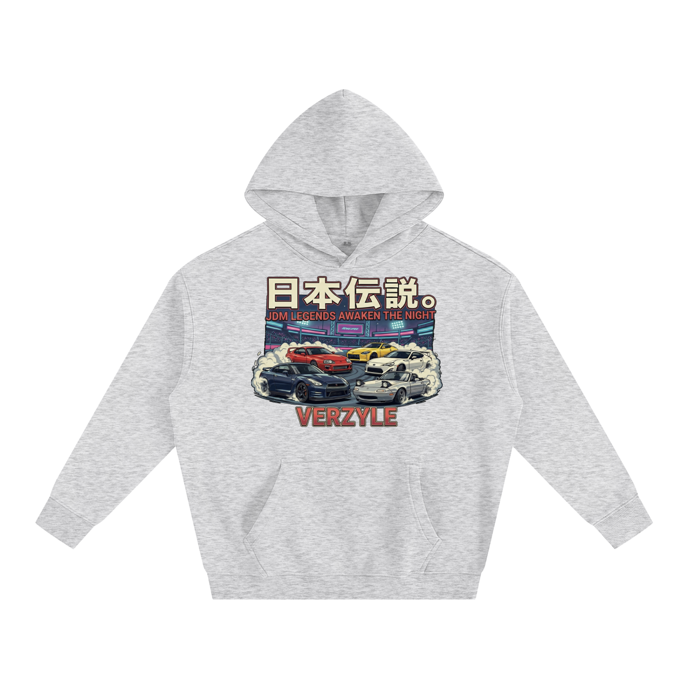 The Drift Spec Oversized Hoodie: Japanese Legends Edition