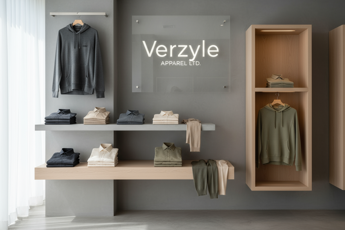 Don’t add any random logo just verzyle branding is ok