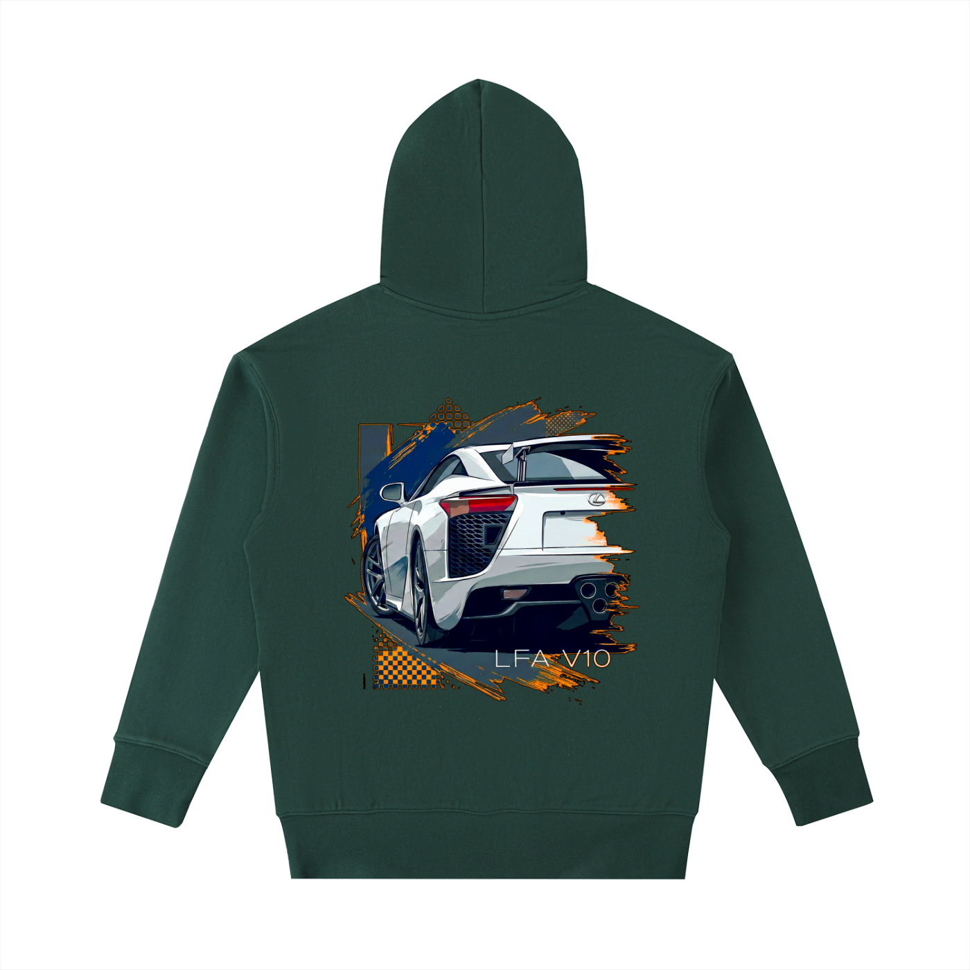 The Lexus LFA V10 Masterpiece: Heavyweight Cotton Hoodie