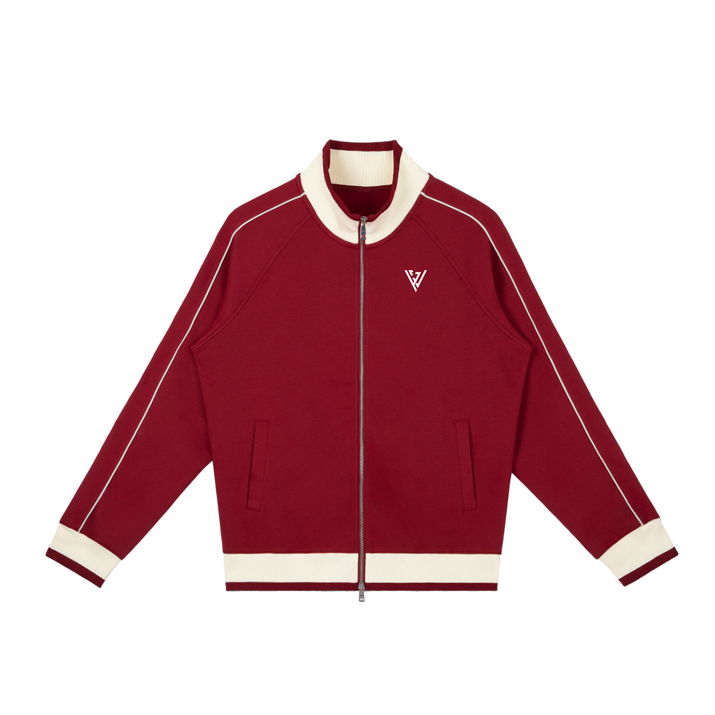 VERZYLE Piped Raglan Track Jacket